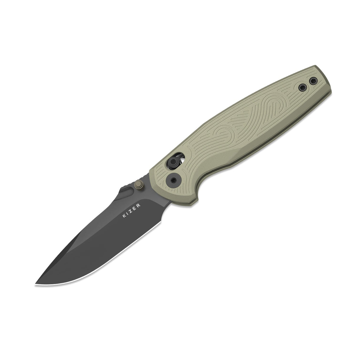 Khamsin | Sand Milled Aluminum +  Grey PVD Nitro-V