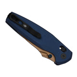 Khamsin | Blue Milled Aluminum +  Sunset Metal PVD Nitro-V