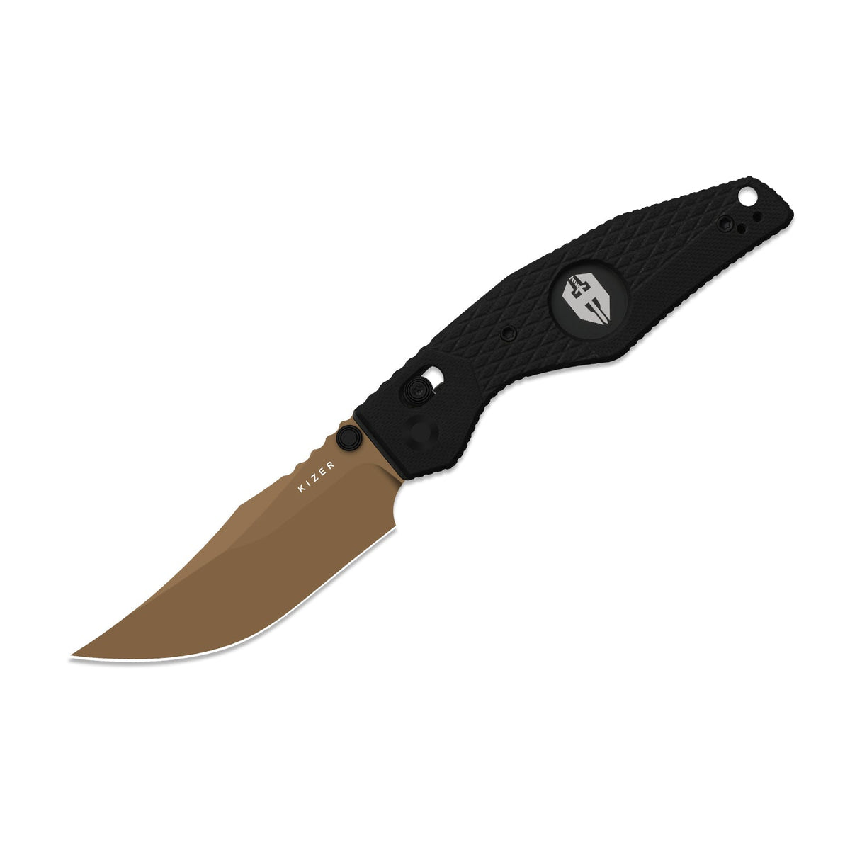 Kinisis | Black G10 + Sunset PVD 14C28N