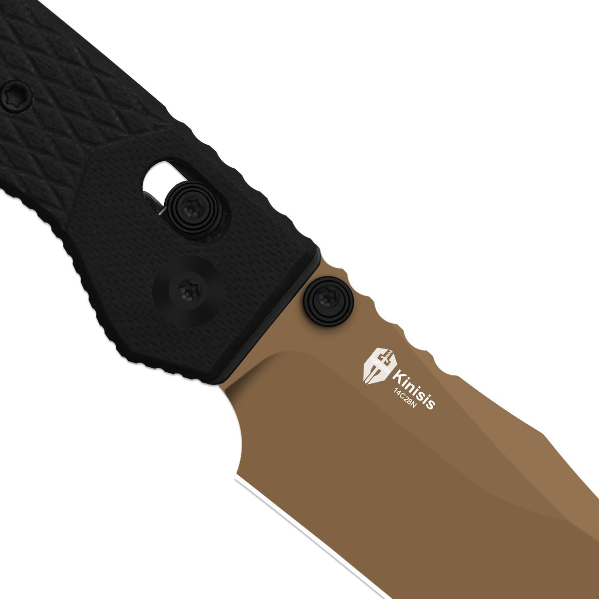 Kinisis | Black G10 + Sunset PVD 14C28N
