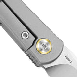 Feist 2 | Titanium + Reverse Tanto M390 - X-Series Limited Release