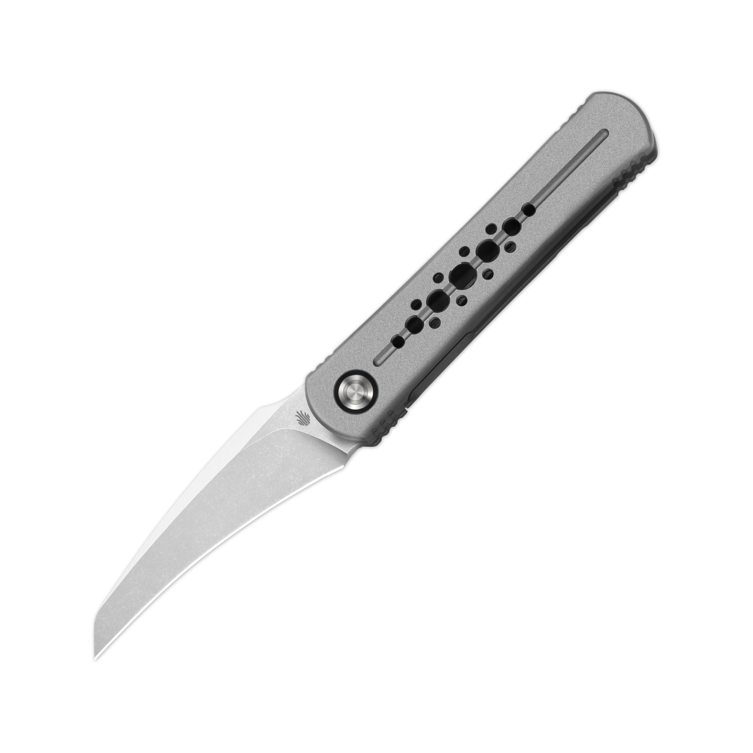 Kizer Feist 2 Silver Titanium + Hawkbill M390 ZX-3499.2A3