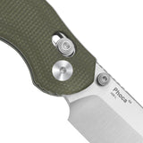 Phoca CC | Green Micarta + AEB-L