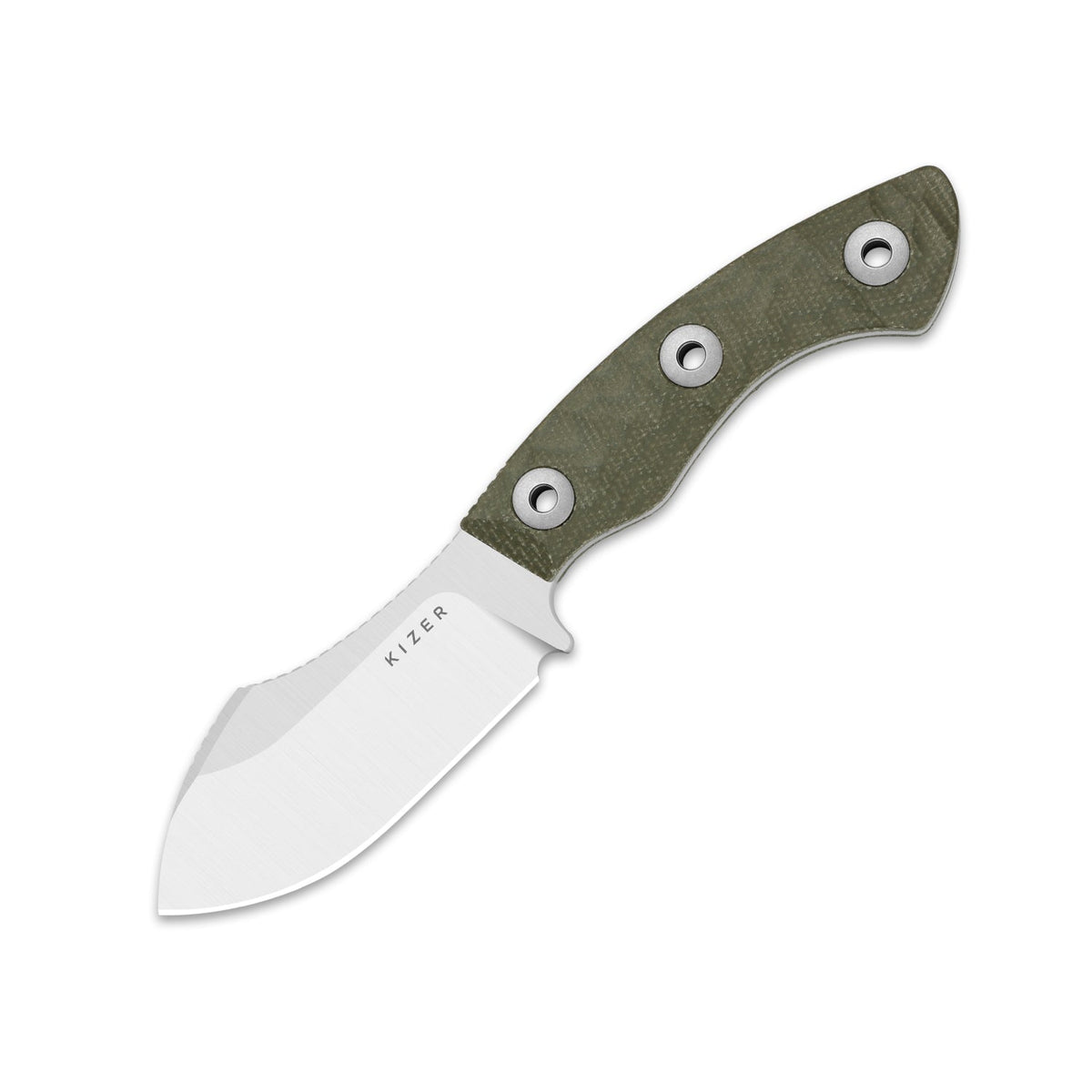 Kizer Rook Green Micarta + AEB-L 1090A4 – Adventure Carry