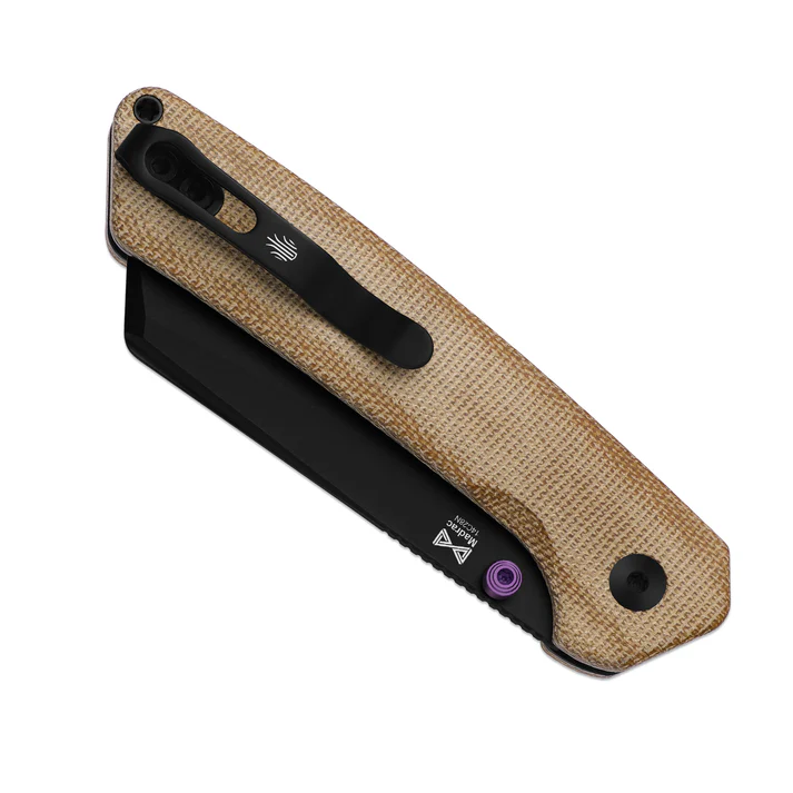 Madrac | Brown Norplex UltreX™ Micarta + Black 14C28N