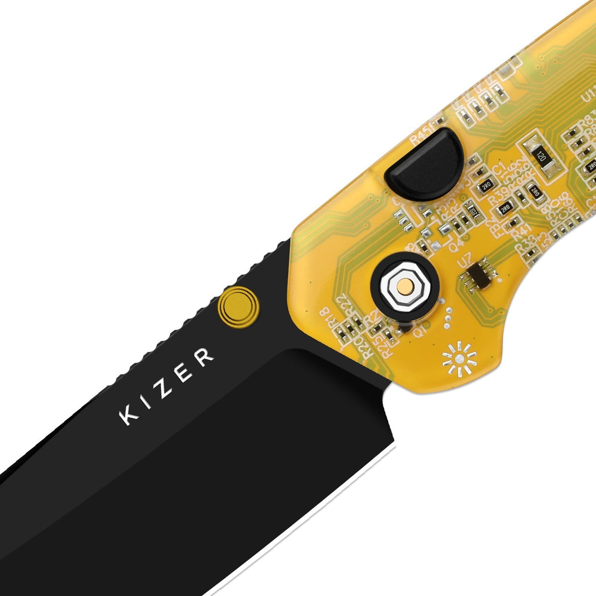 Madrac PCB | Yellow Resin +Black PVD Rex45