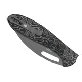 Masu | Black Vortex Micarta + Grey PVD 14C28N