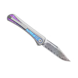 Melody | Aluminium & Crystalized Ti + Rainbow Dama