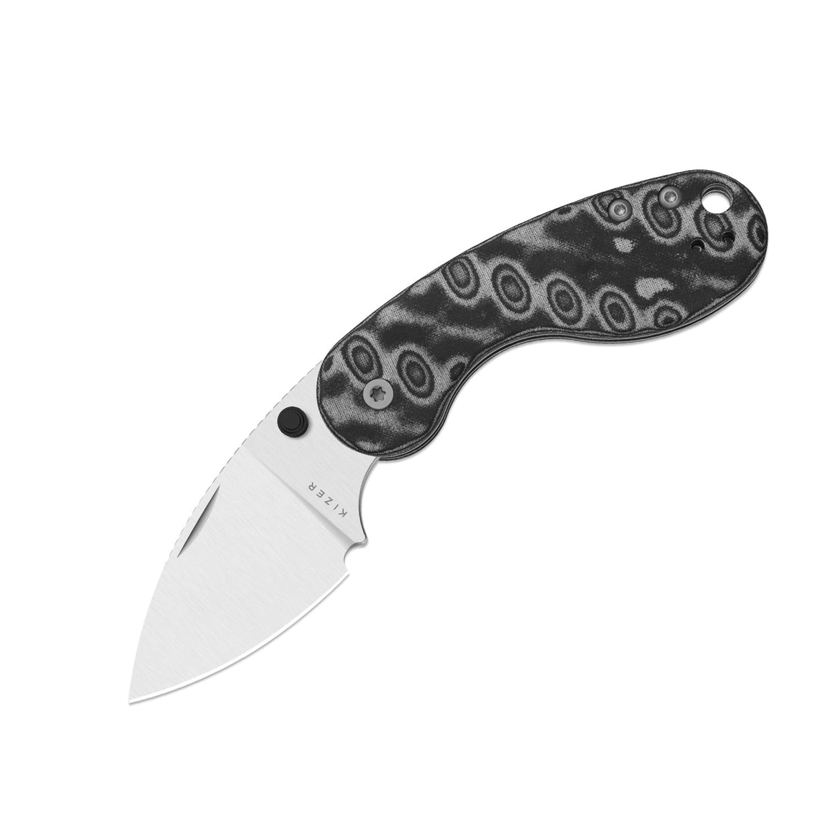 Microbe™ DSJ AirTi | Vortex Micarta + Satin 14C28N