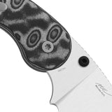 Microbe™ DSJ AirTi | Vortex Micarta + Satin 14C28N