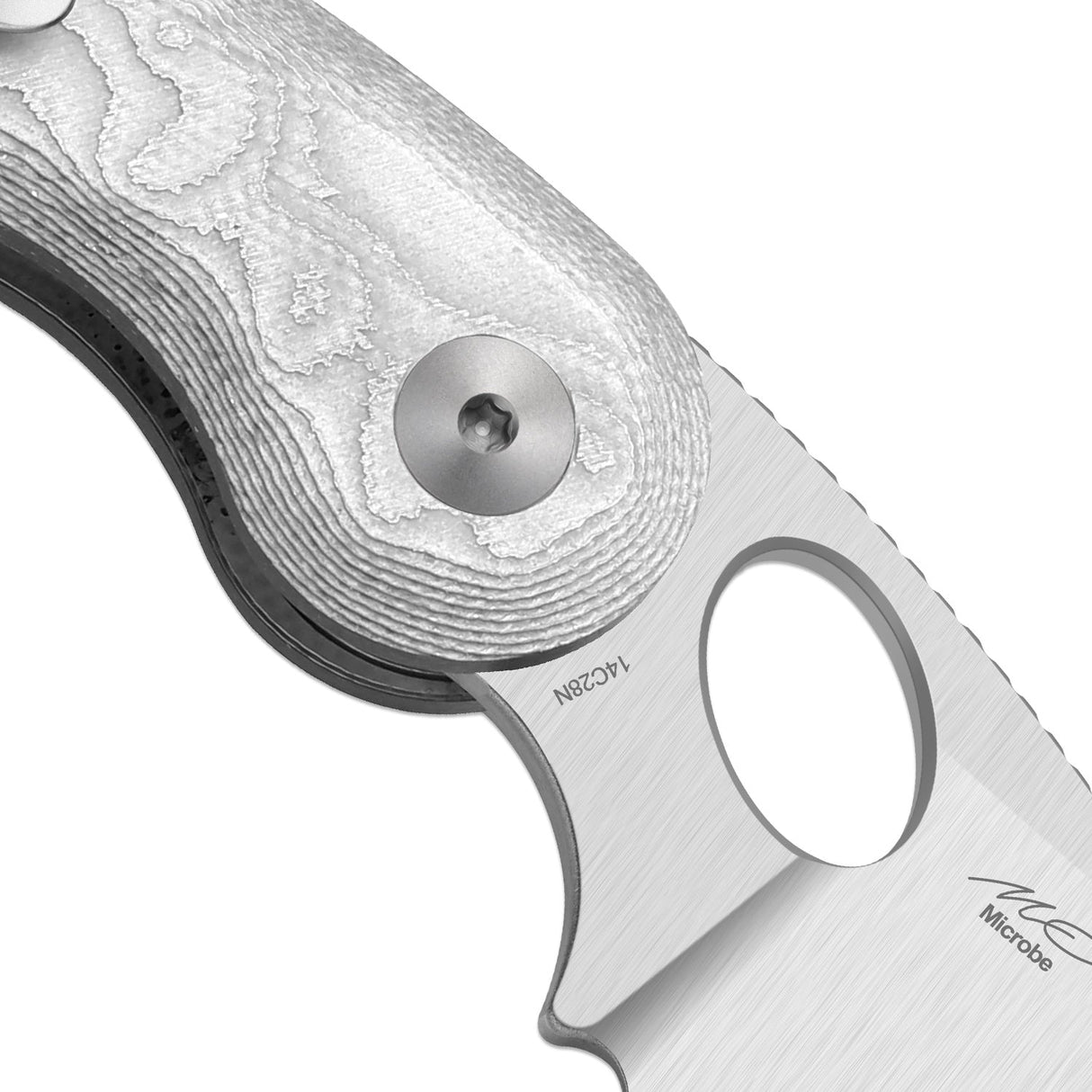 Microbe | Aluminium Foil G10 + Satin 14C28N