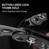 Microbe | Black Vortex Micarta + 14C28N