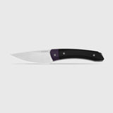 Momo Fix 3 | Black & Purple G10 + Stonewash AEB-L