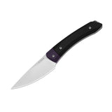 Momo Fix 3 | Black & Purple G10 + Stonewash AEB-L