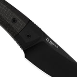 Momo Fix 3 | Black Micarta & G10 + Black PVD AEB-L