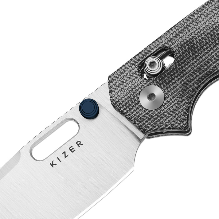 Outposter | Black Norplex UltreX™ Micarta + Satin Nitro-V