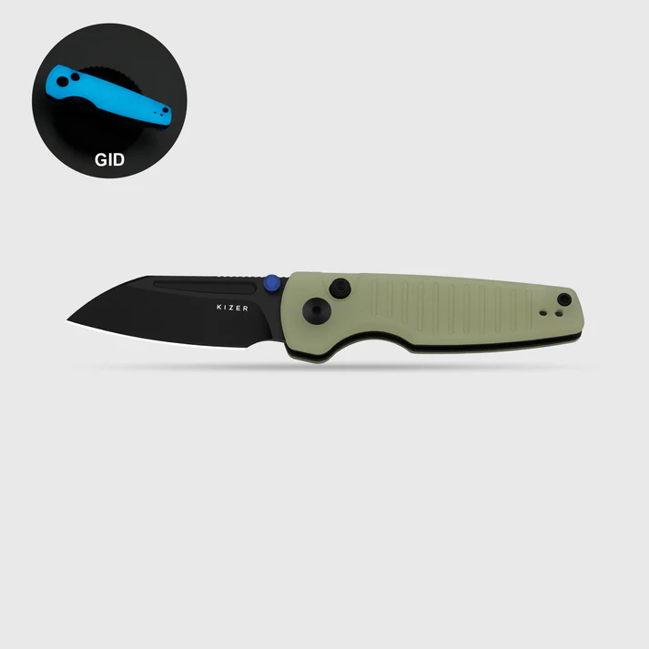 Parakeet | Glow in the Dark G10 + Black PVD Nitro-V