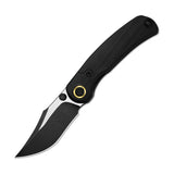 Pioneer | Black G10 + Clip Point 14C28N