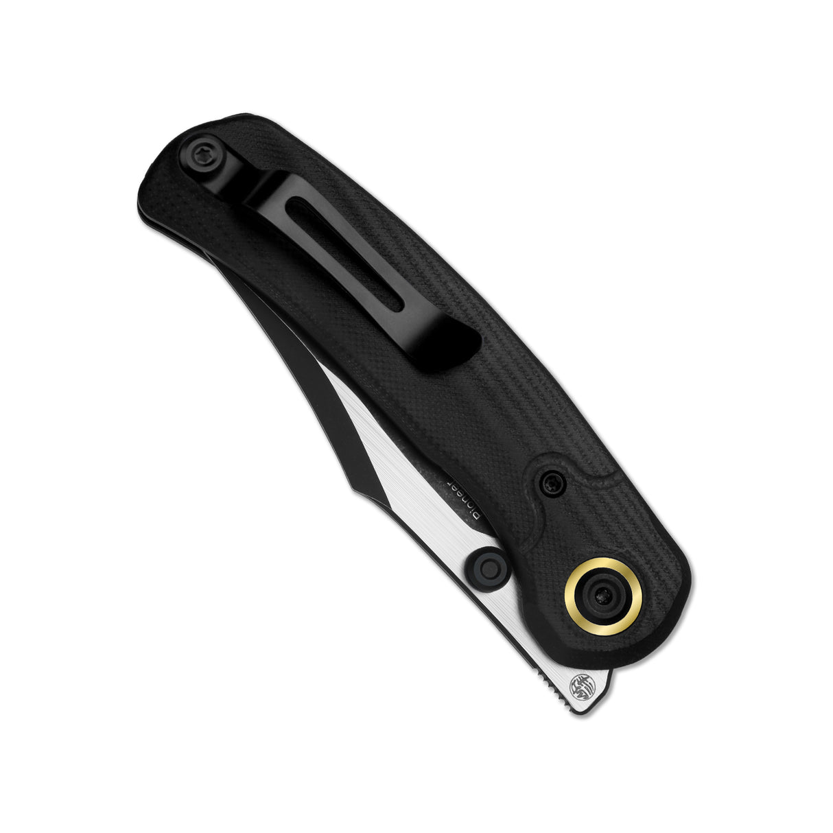 Pioneer | Black G10 + Clip Point 14C28N