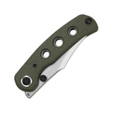 Pioneer | Green G10 + Clip Point 14C28N