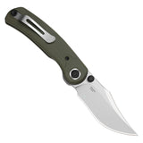 Pioneer | Green G10 + Clip Point 14C28N
