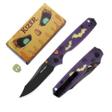 Pokiman BC - Halloween | Purple G10 & Blue & Green GID + Black PVD AEB-L