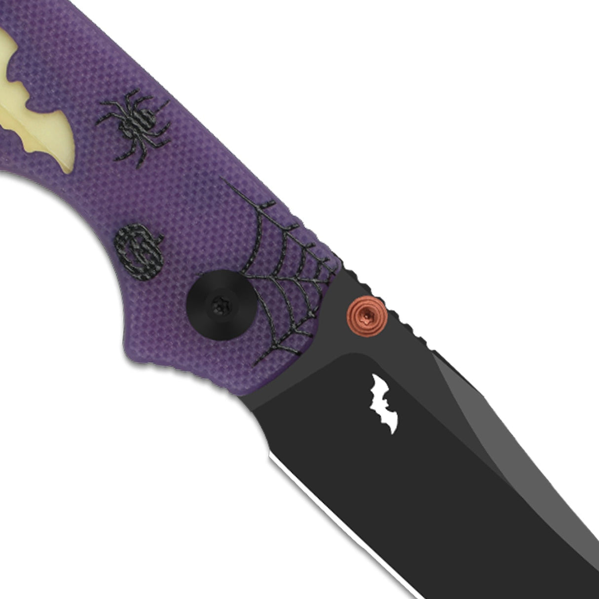 Pokiman BC - Halloween | Purple G10 & Blue & Green GID + Black PVD AEB-L