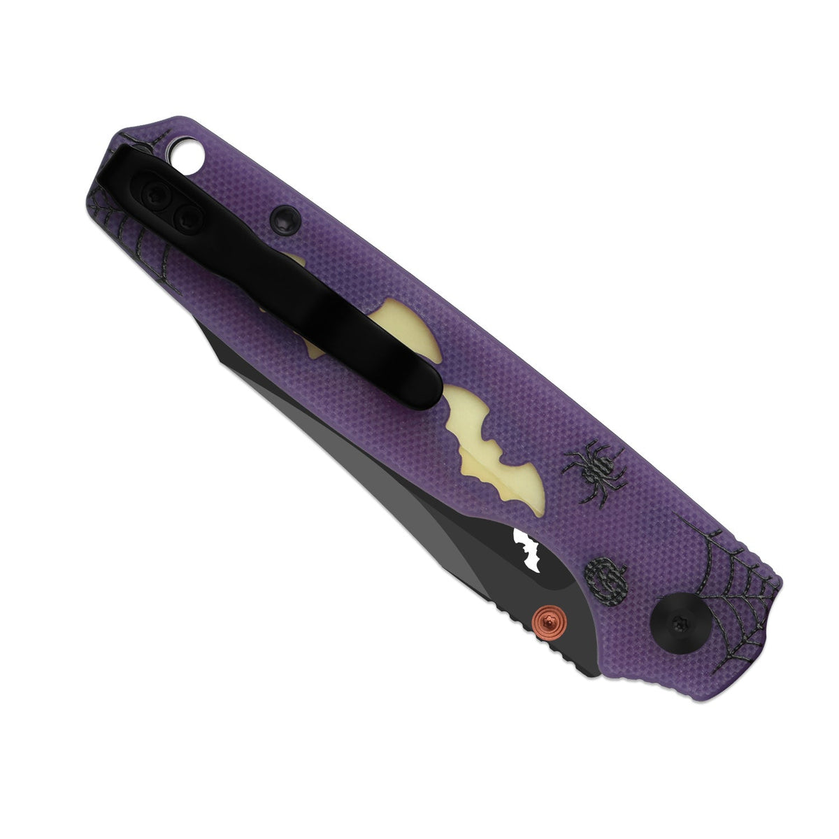 Pokiman BC - Halloween | Purple G10 & Blue & Green GID + Black PVD AEB-L