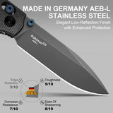 Pokiman CD | Micarta + Drop Point AEB-L