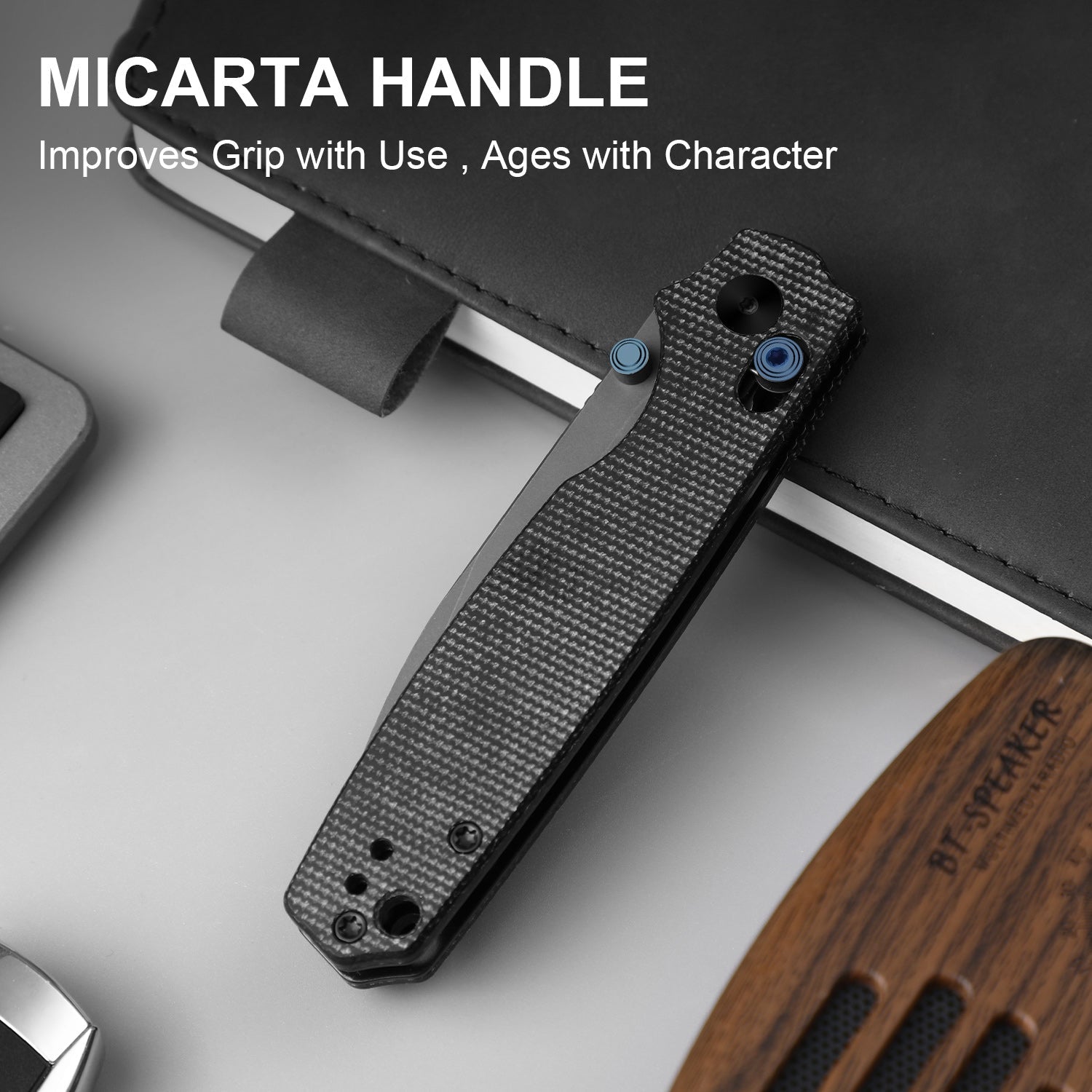 Pokiman CD | Micarta + Drop Point AEB-L
