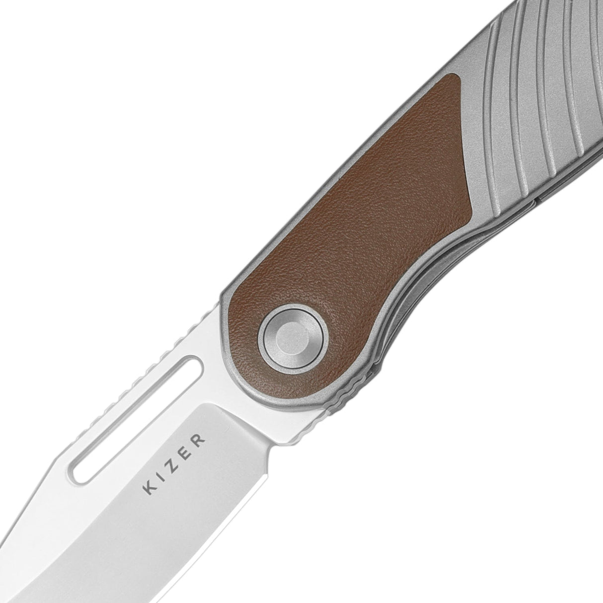 Raze | Titanium & Leather + S45VN