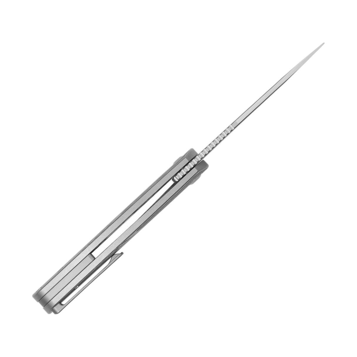 Raze | Titanium & Leather + S45VN