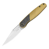 Raze | Gold Titanium & Carbon Fibre + S45VN
