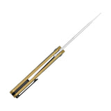 Raze | Gold Titanium & Carbon Fibre + S45VN