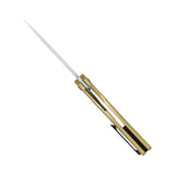Raze | Gold Titanium & Carbon Fibre + S45VN