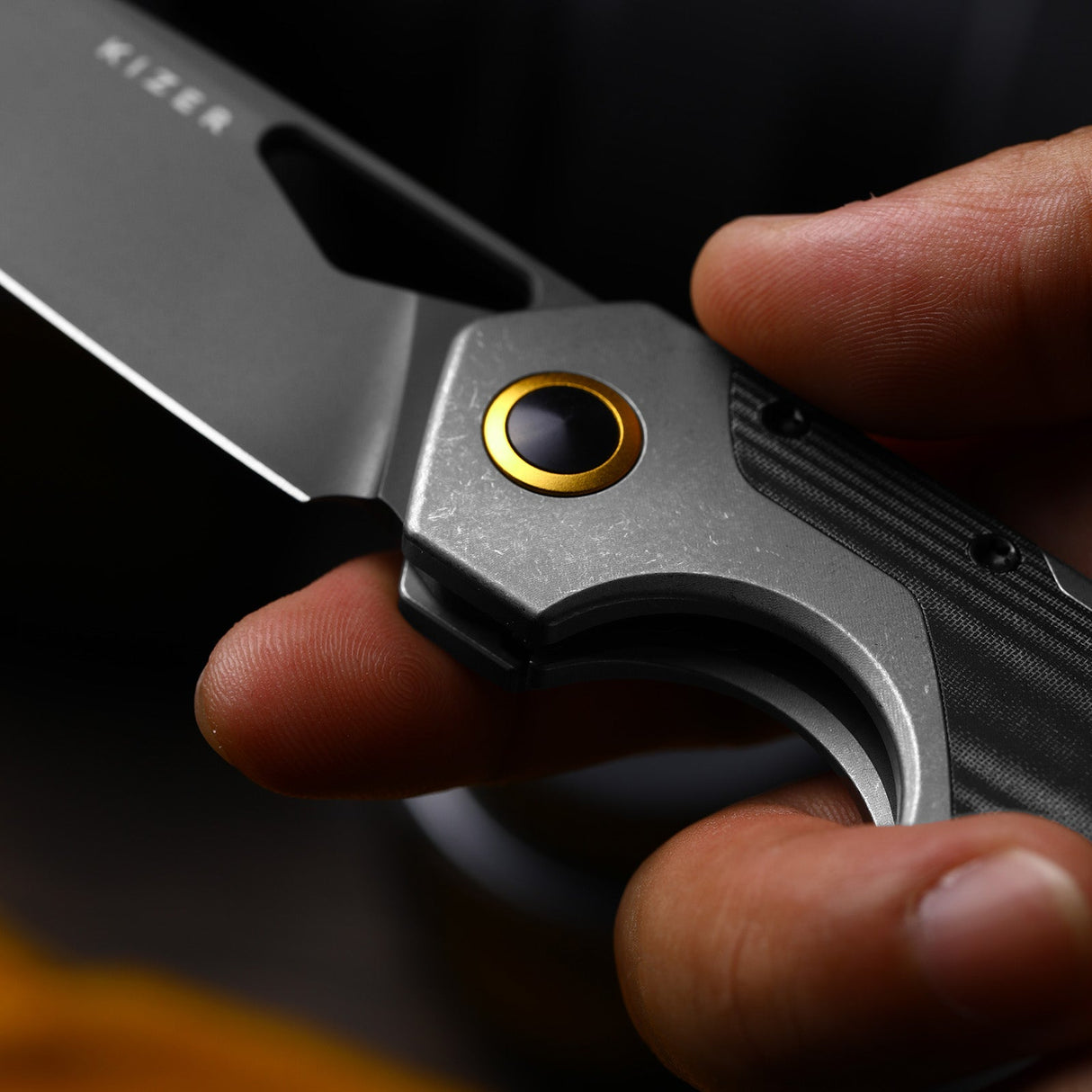 Serpentine | Ti & Micarta + Matte DLC Ultra Elmax