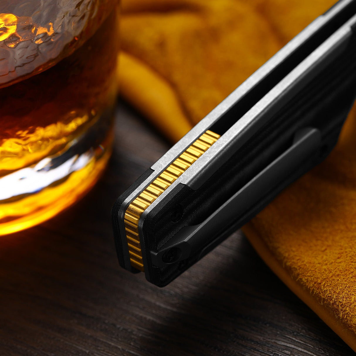 Serpentine | Ti & Micarta + Matte DLC Ultra Elmax