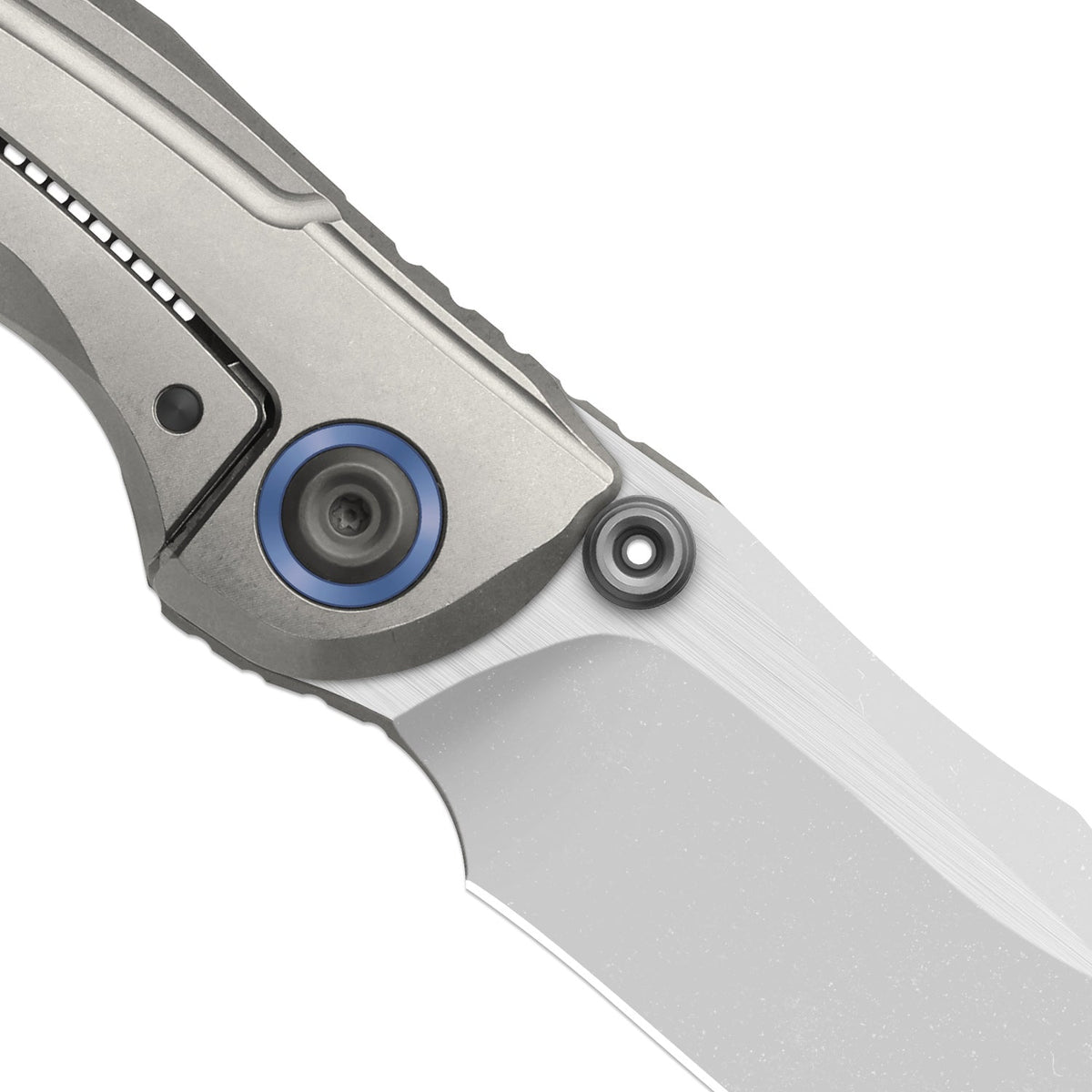 Silver Wing-lite | Ti & Carbon Fibre + Stonewash S45VN