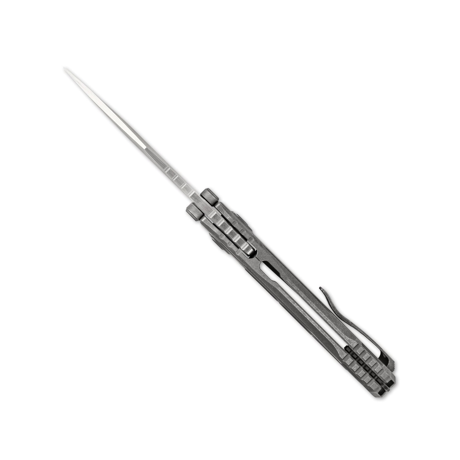 【koki A2 STAINLESS FLAT】 Kizer Silver Wing | S90V Flat Grind - X-Series - ZX-FK01A2