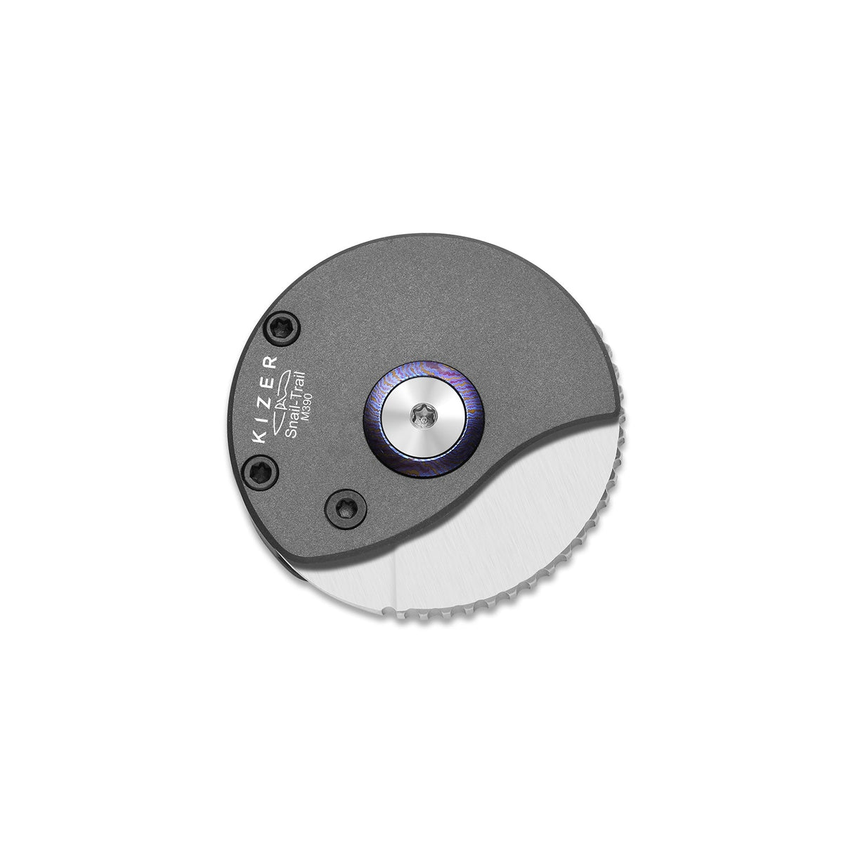 Snail-trail | Grey Aluminium + Satin M390