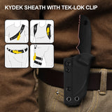 Snick | Black & Red G10 + Satin AEB-L