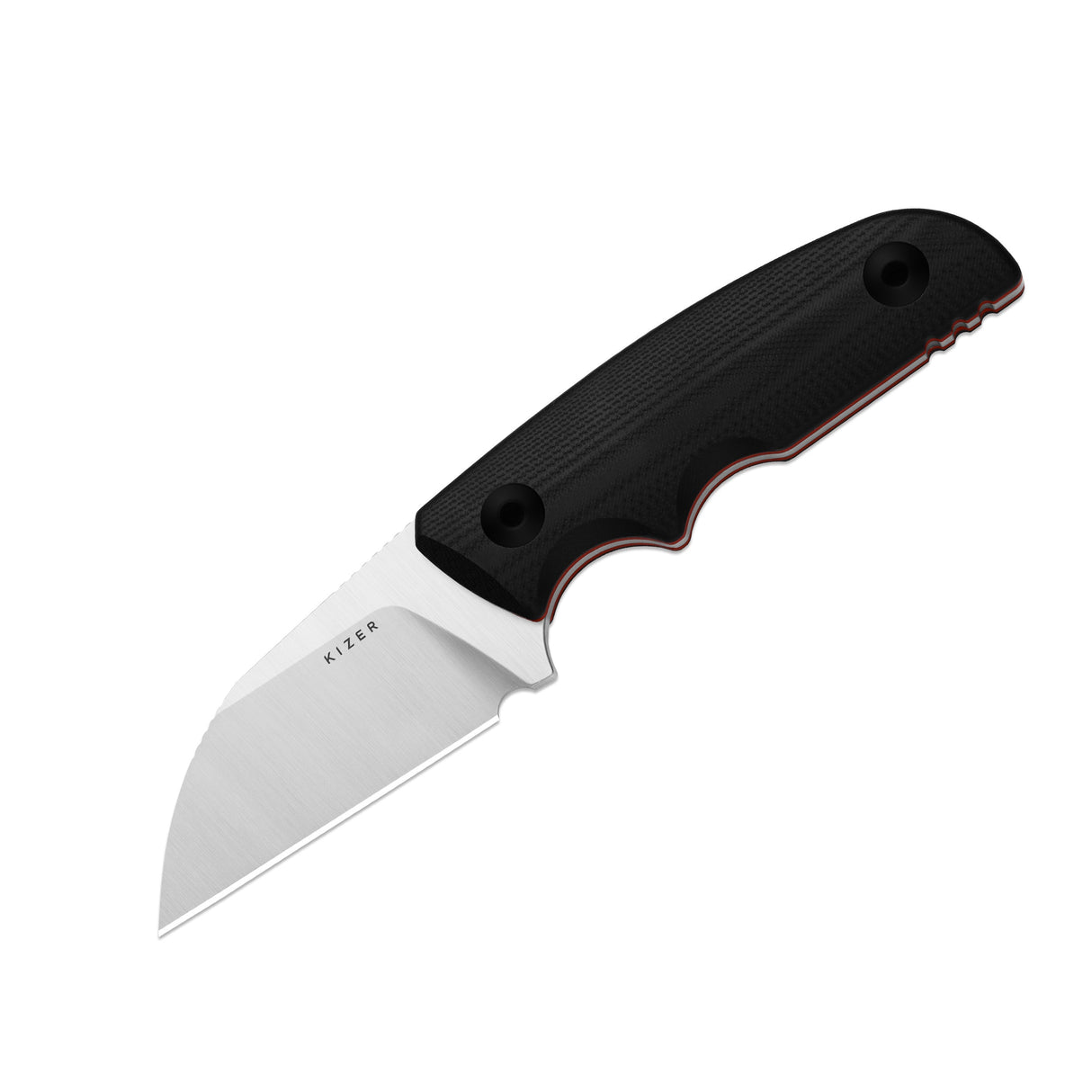 Snick | Black & Red G10 + Satin AEB-L