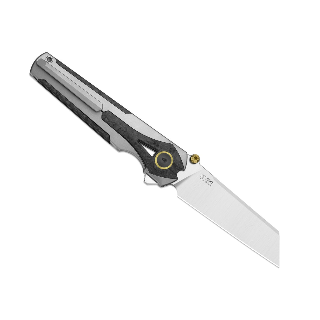 Staff | Ti & Carbon Fibre + Satin S45VN
