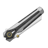 Staff | Ti & Carbon Fibre + Satin S45VN