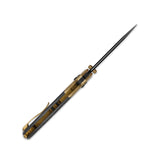 Staffi | Gold Titanium & Carbon Fiber + S45VN