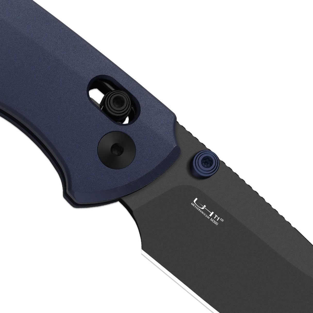 T1 CD | Blue Aluminium + DLC Ultra M390