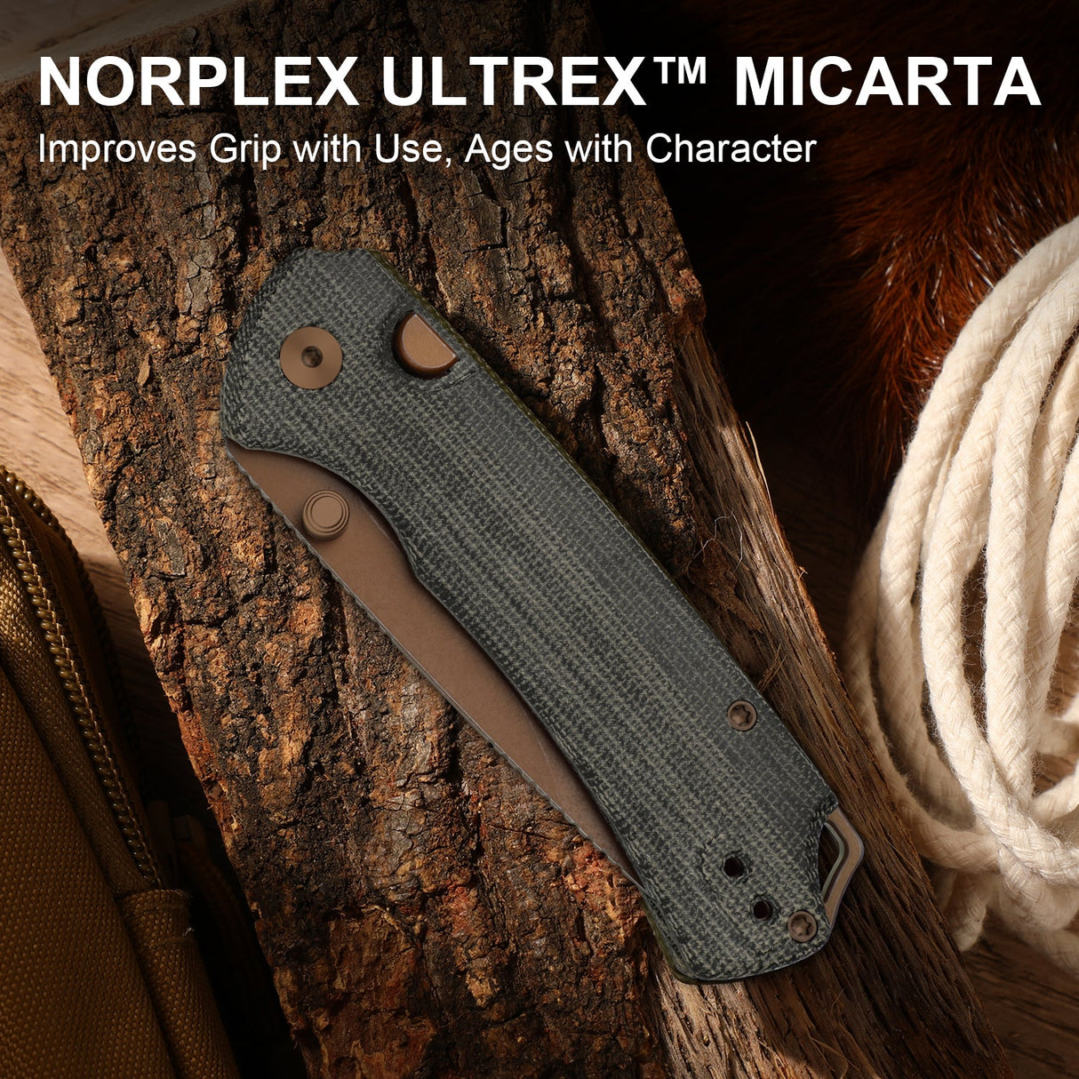 T1 BD | Norplex UltreX™ Micarta + Sunset Nitro-V