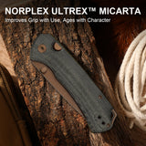 T1 BD | Norplex UltreX™ Micarta + Sunset Nitro-V