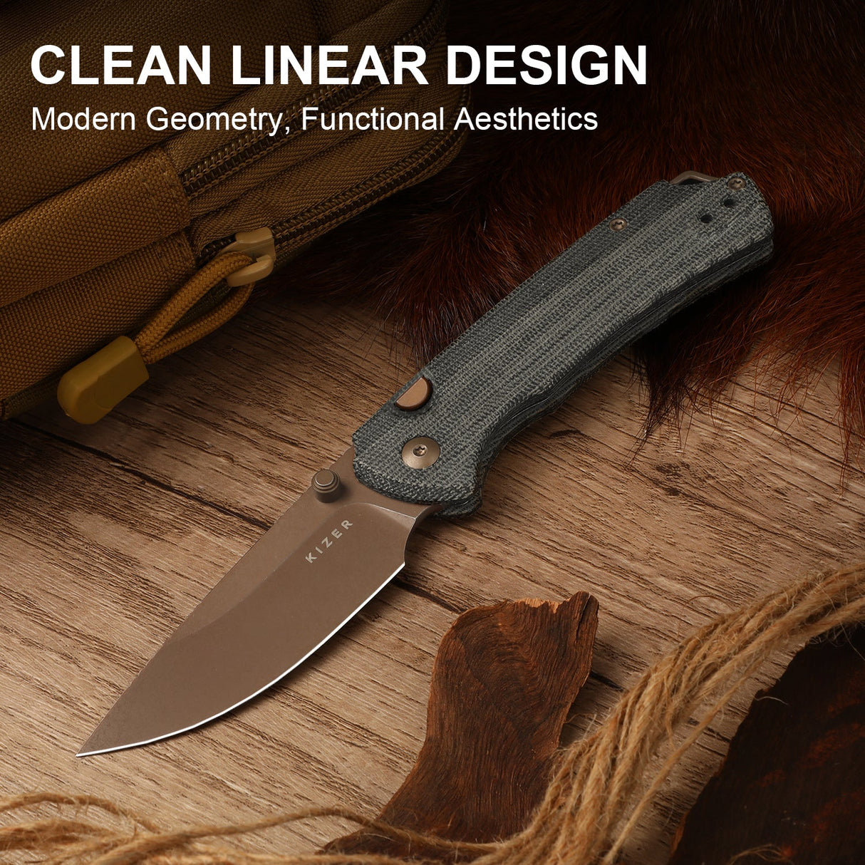 T1 BD | Norplex UltreX™ Micarta + Sunset Nitro-V