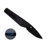 Tomb - Halloween | Black G10 & Blue GID + Black PVD Nitro-V